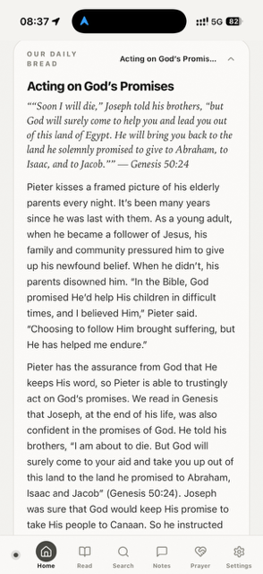 Ekko — Our Daily Bread devotional